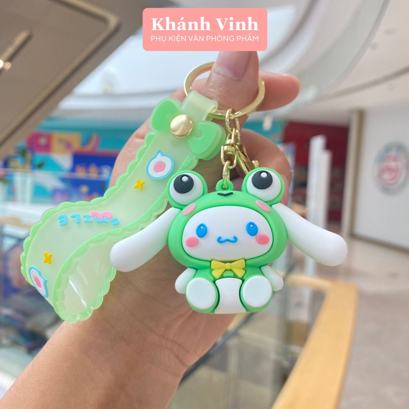 Móc Khoá Cao Cấp Hình Chú Cinnamoroll Coosplay Động Vật Dễ Thương | Móc Khoá Loại To - PKVPP Khánh Vinh
