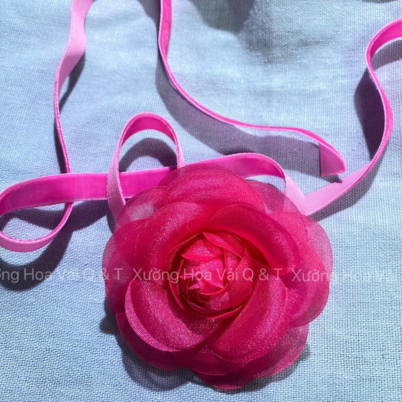 🌸 Choker Hoa Handmade dây dài 1m5🌸