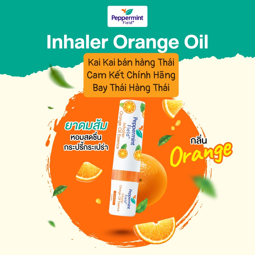 Ống hít thông mũi bạc hà cực kỳ thơm Thái Lan Chính Hãng