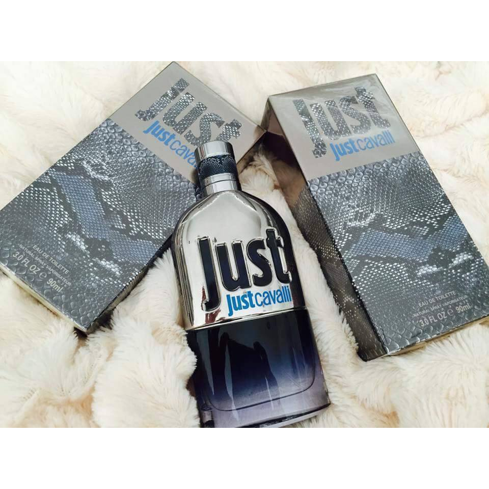 (Bill Úc) Nước hoa Roberto Cavalli Just Cavalli Man Eau de Toilette 90ml