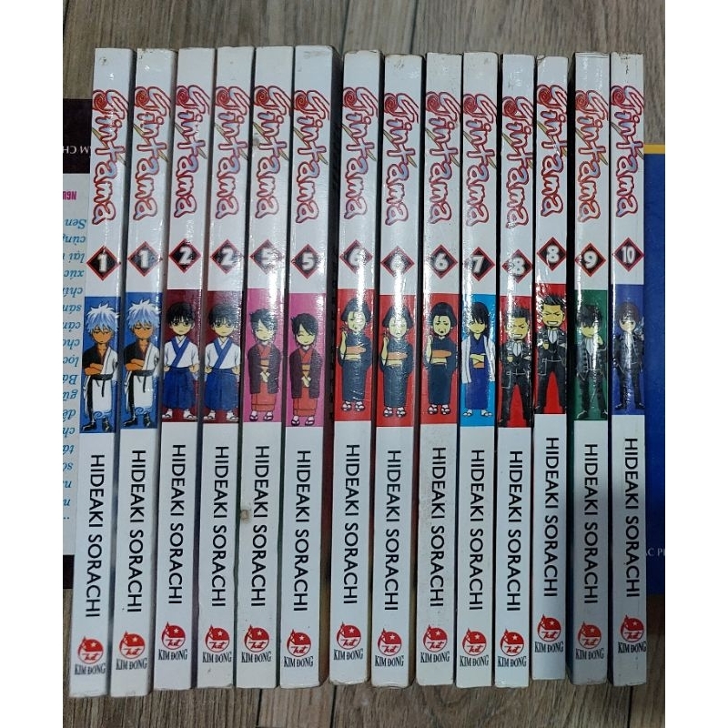 Gintama bìa gập lẻ tập 1 2 5-10