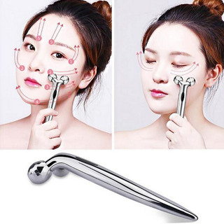 Cây Massage mặt lăn 3D Hàn Quốc loại nhỏ giúp khuôn mặt thon gọn, Dụng cụ Massage mặt 3D Hàn Quốc loại nhỏ