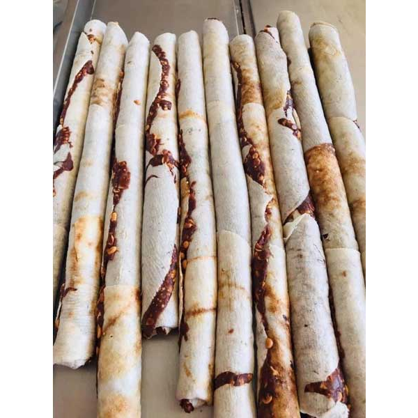 Túi 1 Kg - Kẹo chuối tươi cuộn dừa đặc biệt thơm ngon