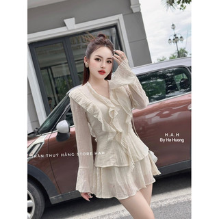 Set Tơ Đũi Bèo Kèm Chân Váy Hot Hit