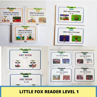 Sách - Trọn bộ Little Fox - Level 1 - Quét mã lấy file nghe