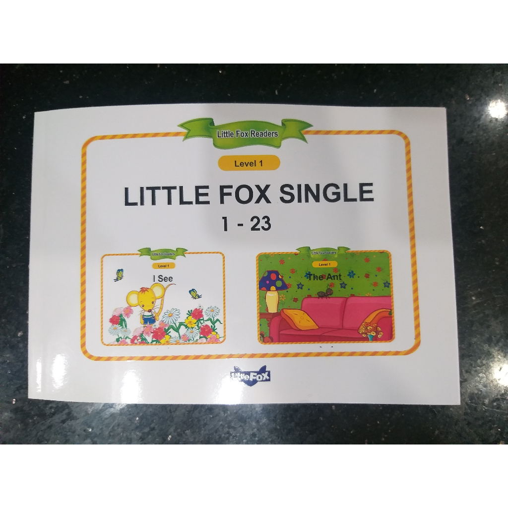 Sách - [TẶNG FILE MP3+VIDEO] Little Fox Single Stories level 1 - in gộp 3 cuốn | BigBuy360 - bigbuy360.vn