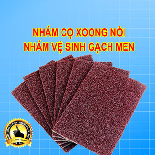 [BỘ 5] Miếng Cọ Xoong Nồi, Đánh Gạch Men, Tường, Vòi Rửa, Bồn Rửa Bát, Vệ Sinh Bếp Đa Năng - Mặt Mềm, Mặt Nhám - LIMIDI