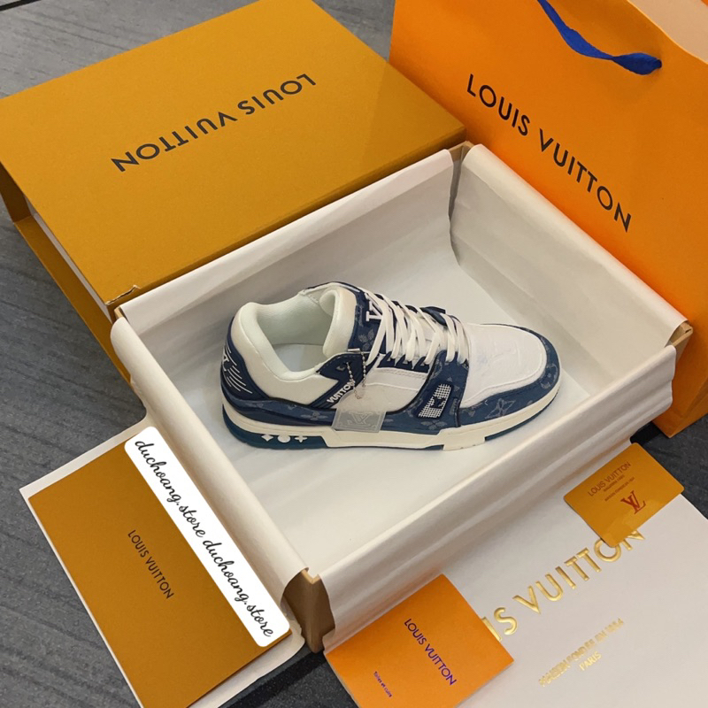 GIÀY L’V TRAIN’Er XANH NAVY LAI AU SC