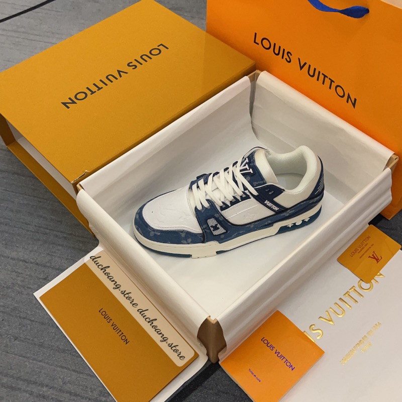 GIÀY L’V TRAIN’Er XANH NAVY LAI AU SC