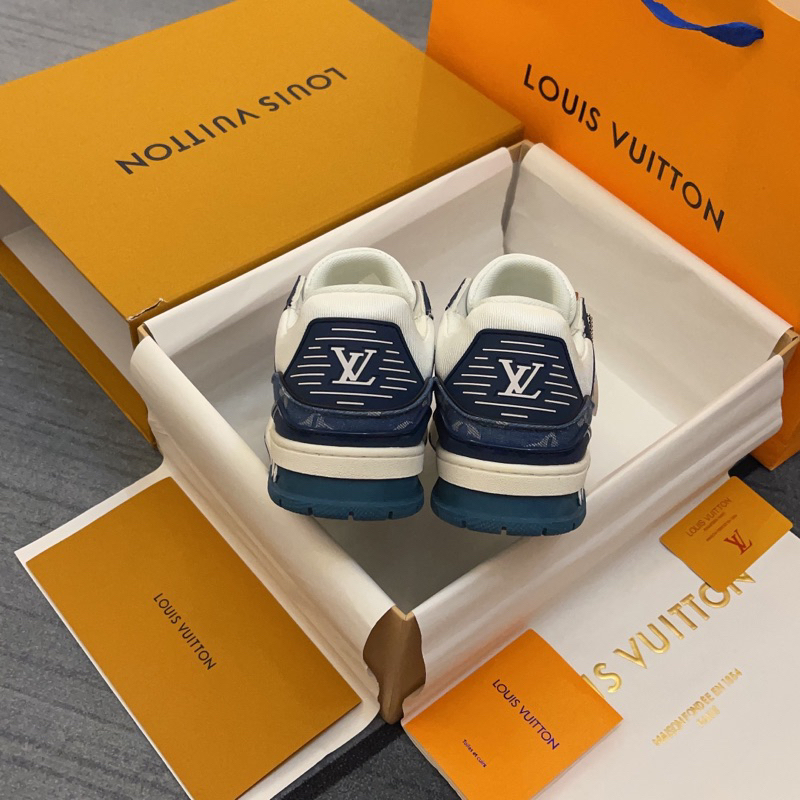 GIÀY L’V TRAIN’Er XANH NAVY LAI AU SC