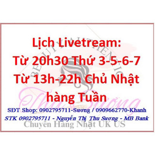 Mỹ phẩm, nước hoa livetream