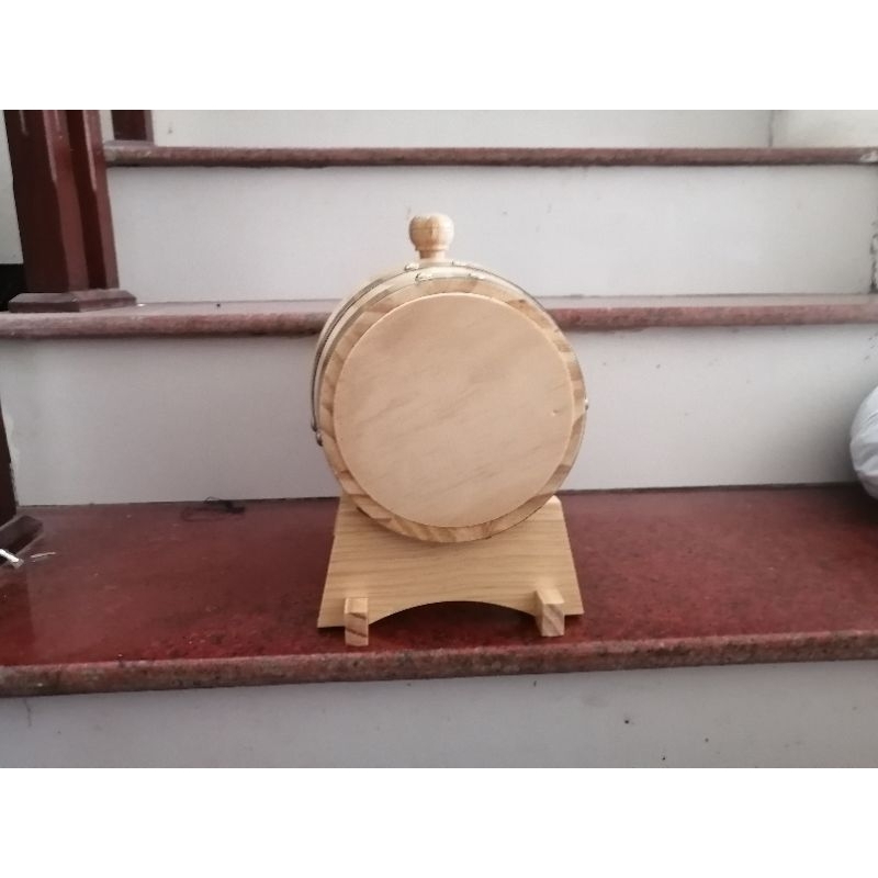 vỏ thùng gỗ 1L chế loa