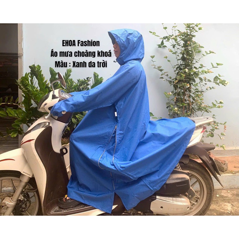 ÁO MƯA CHOÀNG KHOÁ SƯỜN