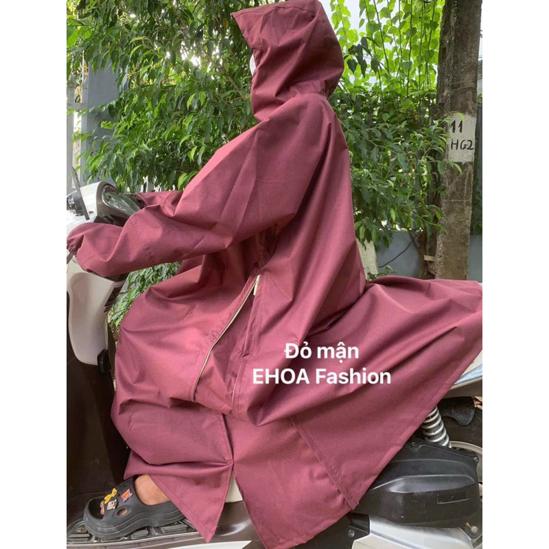 ÁO MƯA CHOÀNG KHOÁ SƯỜN