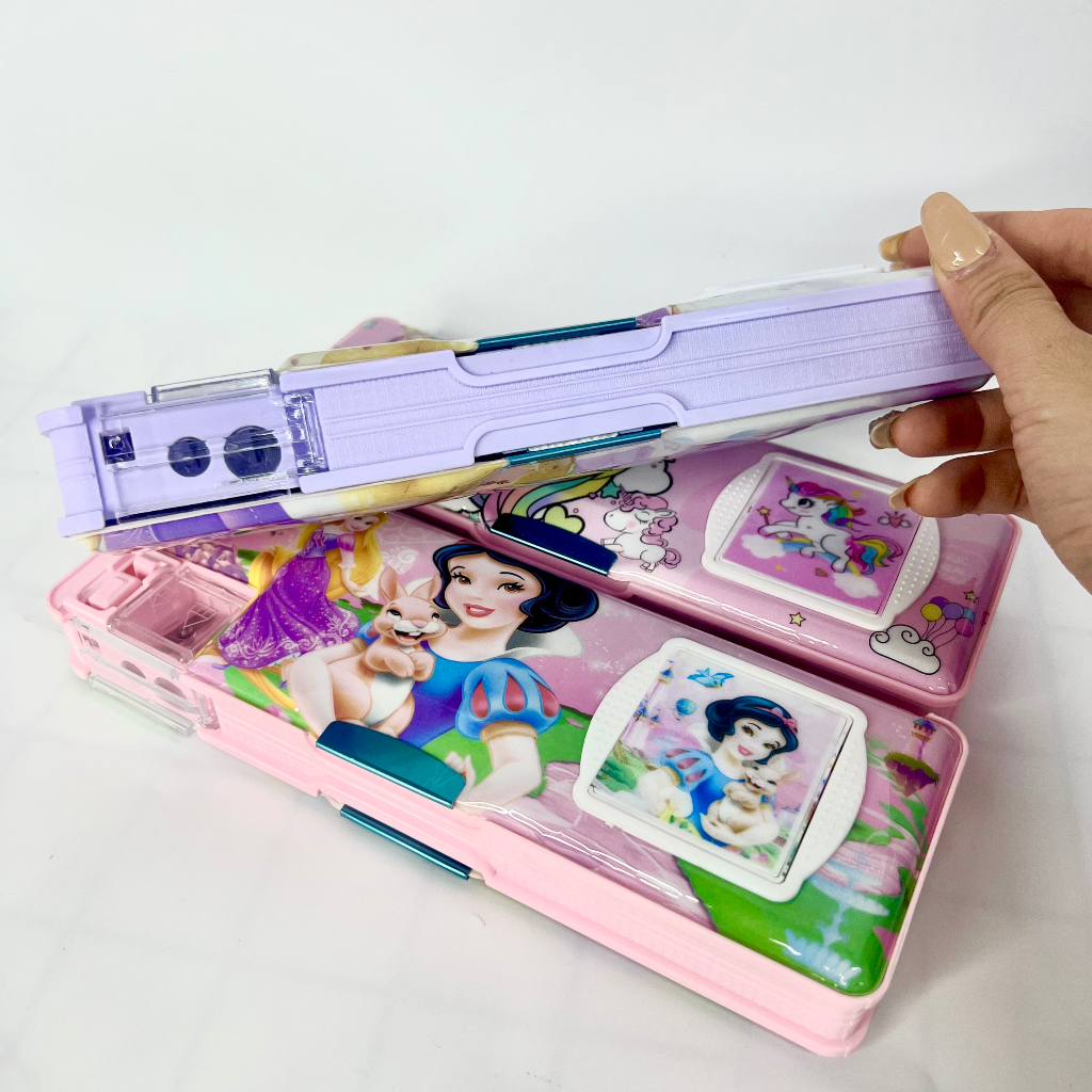 Hộp Bút Đa Năng Cho Bé Kèm Máy Tính Và Gọt Bút Cute Dễ Thương Dành Cho Bé Trai Và Bé Gái