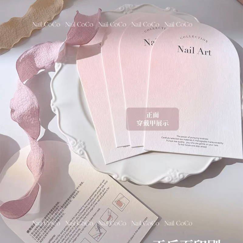 Bìa Nailbox Hồng nơ chụp mẫu Daily