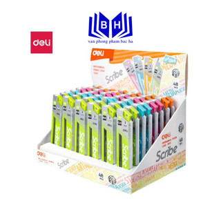 Combo 5 hộp Ruột bút chì bấm 2B Deli - E7003/E7004
