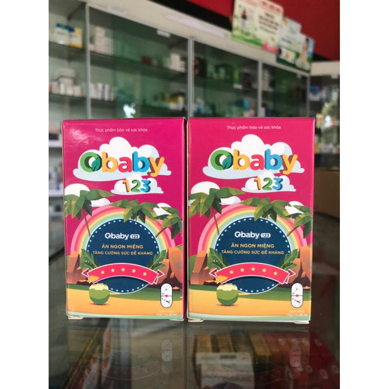 ✳️CHÍNH HÃNG OBABY 123 - Siro Ăn ngon ngủ ngon, tăng hấp thu, tăng cường đề kháng