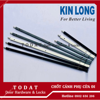 Thanh chốt rút kinlong cửa đi nhôm xingfa dài 25cm, 54cm
