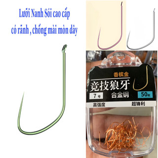Lưỡi Nanh Sói , vàng đồng và xanh lá