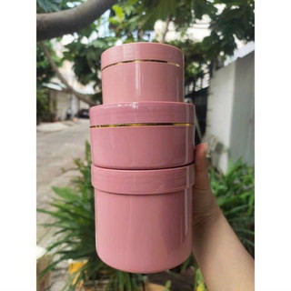 HỦ ĐỰNG KEM BODY 250G (MÀU HỒNG)