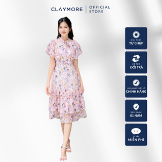 Váy Đầm Tay Bồng Cánh Rơi CLAYMORE Mã CDX2S3F02915