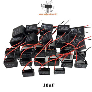 Tụ quạt 0.8uf-12uf 450vac dây senju / jccon cbb61 chất lượng tốt