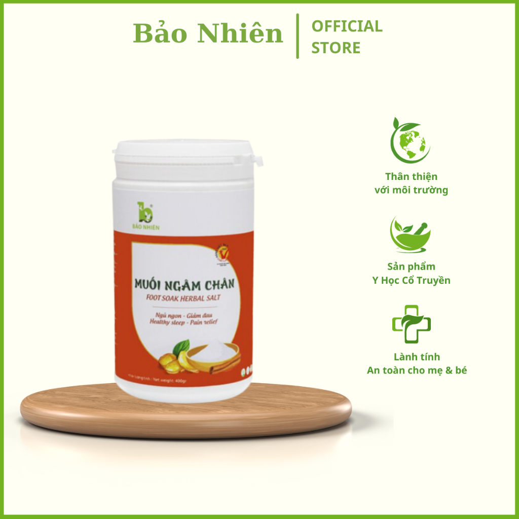 Muối Thảo Dược Ngâm Chân - Thư giãn, giảm đau nhức