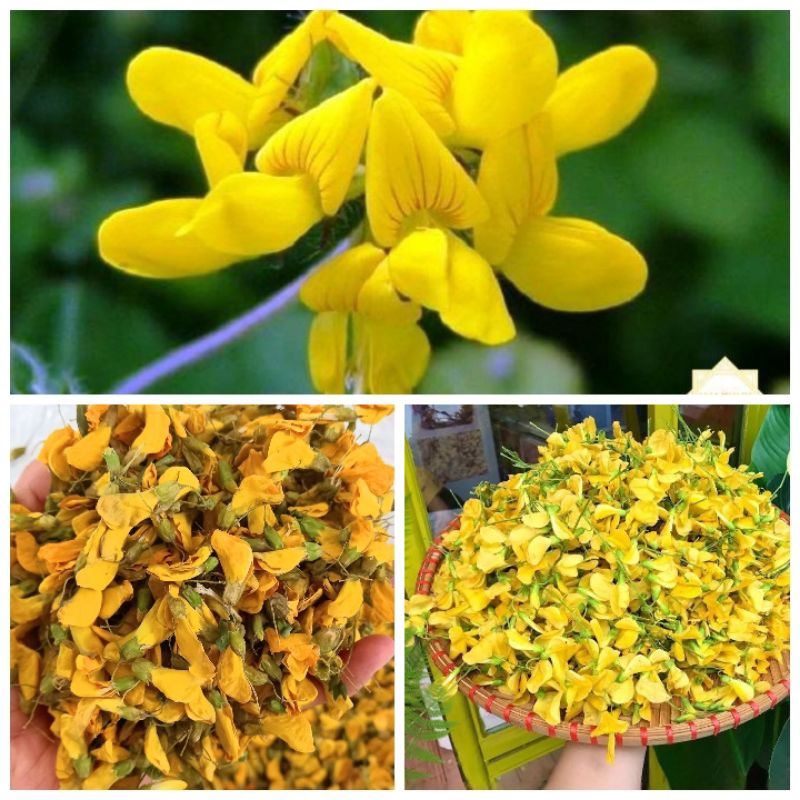 Bông Điên Điển Sấy Khô 100g Chuyên Dùng Nấu Lẩu Canh Chua