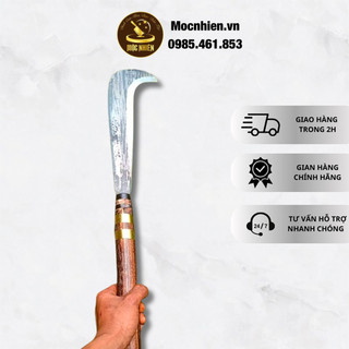 Dao Nông Cụ liềm phát cây của dân tộc Rèn Thủ Công - Mộc Nhiên Phúc Sen [ CHÍNH HÃNG ]