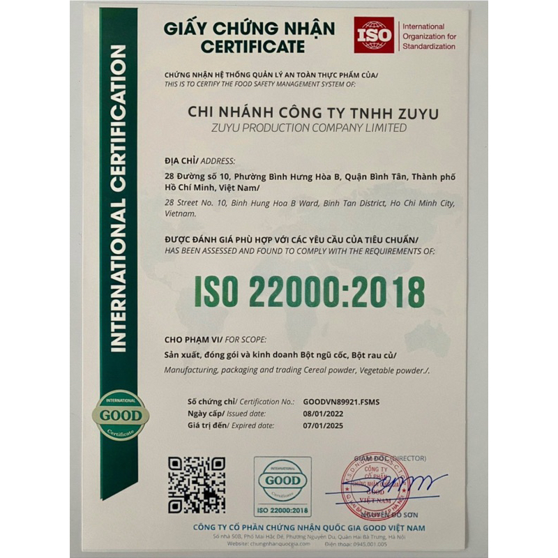 Viên Mầm Tăng Vòng 1 ZuYu