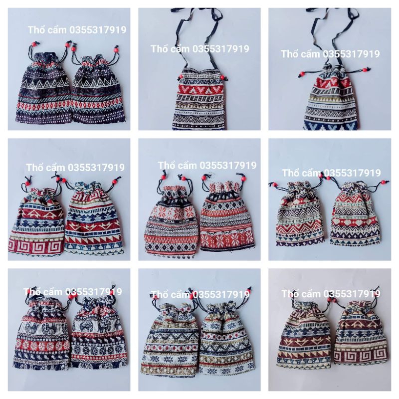 Túi rút đeo chéo nhỏ xinh size 10*15cm