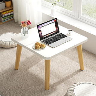 Bàn trà vuông ngồi bệt chân gỗ tự nhiên kích thước 40x40cm, bàn trà sofa gỗ giá rẻ màu sắc đa dạng