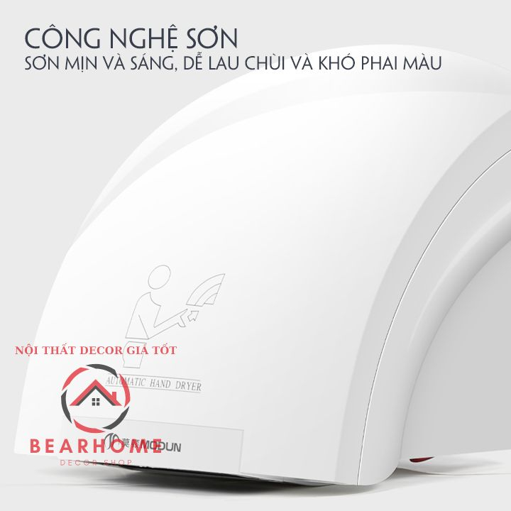 Máy Sấy Tay Khô Tự Động, Máy Sấy Tay Cảm Biến Hồng Ngoại Thông Minh