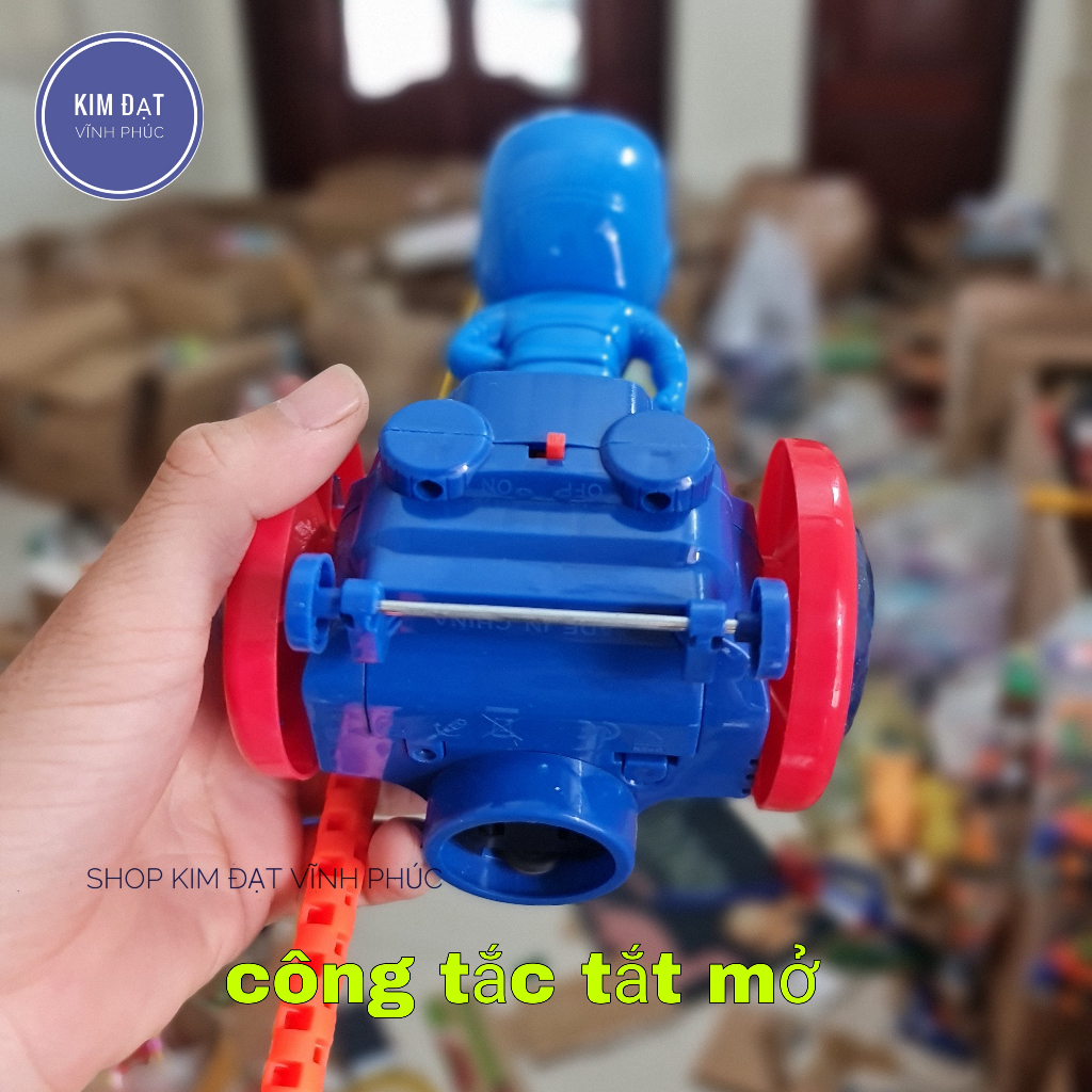 Đèn lồng siêu nhân người nhện , phi hành gia mẫu mới 2023 . người nhện đi xe thăng bằng có tay cầm đèn sáng và nhạc