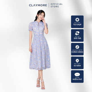 Váy Đầm Xòe A In Họa Tiết CLAYMORE Mã CDX2S3F04725