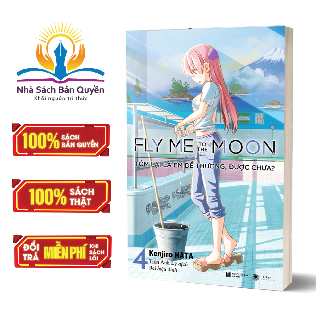 Sách - Fly me to the moon – Tóm lại là em dễ thương, được chưa Tập 4