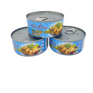 Cá hộp cá ngừ salad vua biển | hộp 140gr