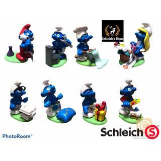 Mô hình động vật Schleich chính hãng Xì trum dạng Topper các loại - Schleich House
