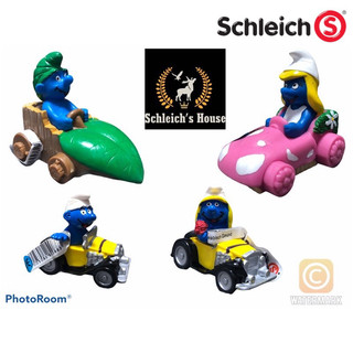 Mô hình động vật , đồ chơi con vật Schleich chính hãng Xì trum Xe các loại - Schleich House