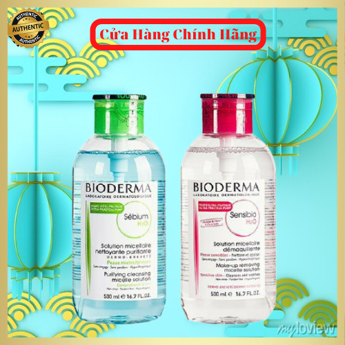 Nước Tây Trang Bioderma 500Ml Chuẩn Chính Hãng Htc Beauty