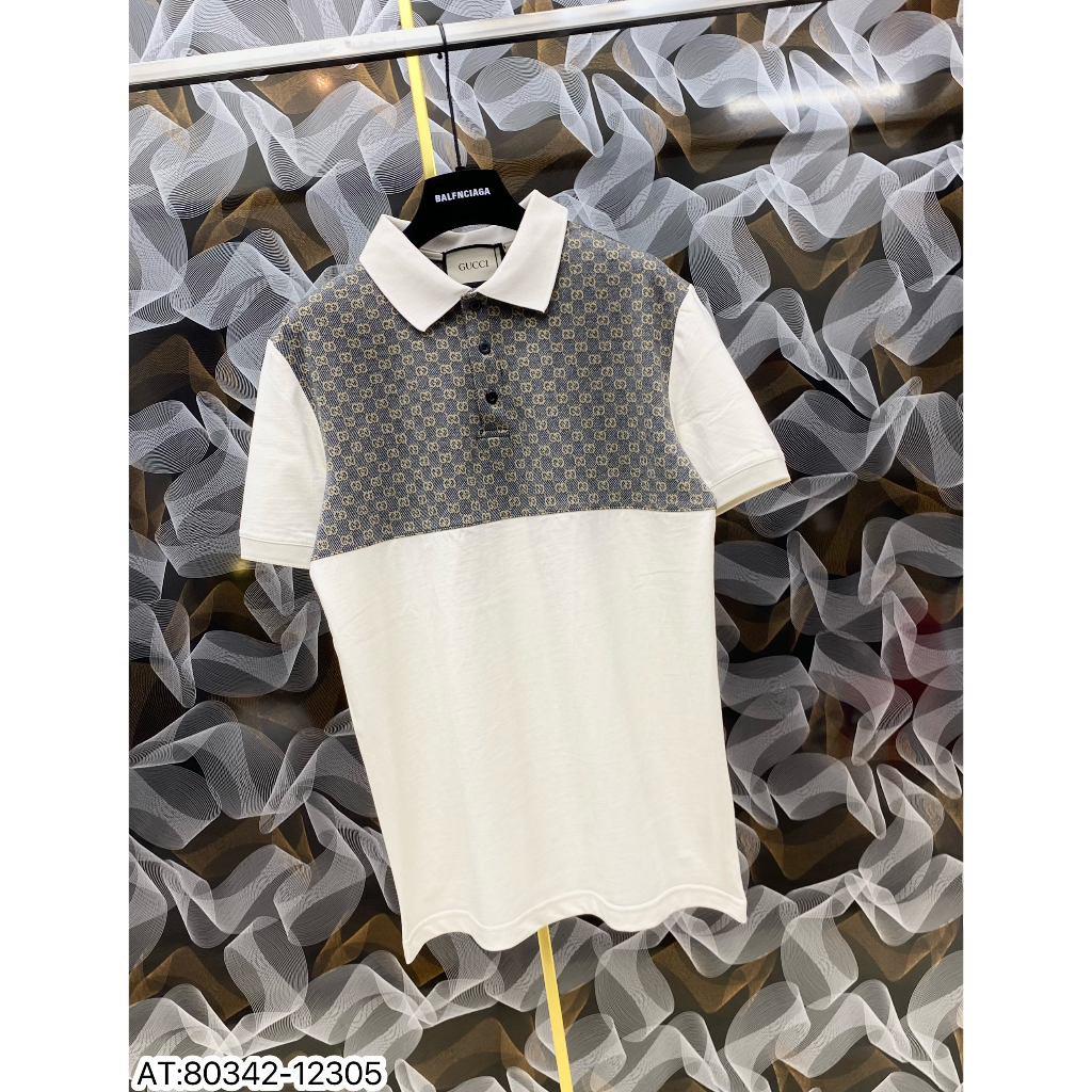 Áo polo GC nam thời thượng chất thoáng mát thấm hút mồ hôi hàng QC loại 1