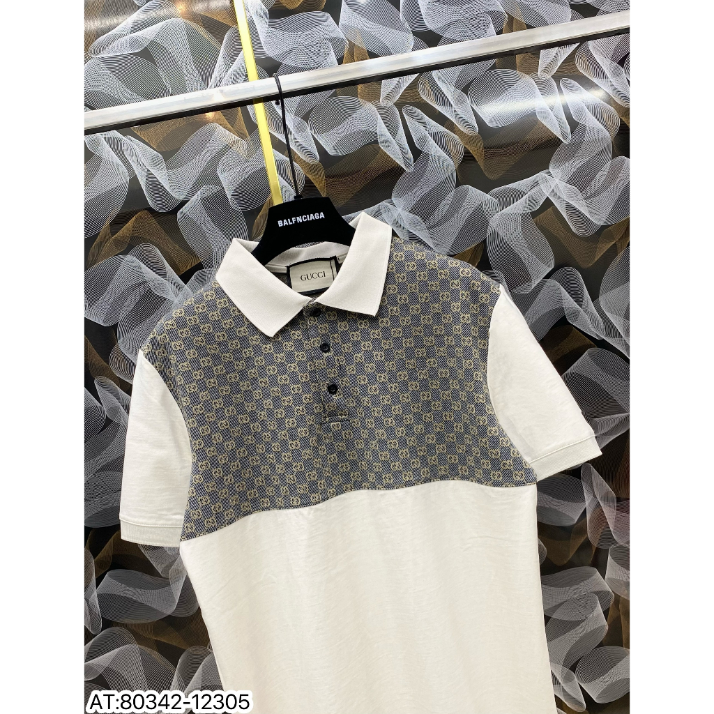 Áo polo GC nam thời thượng chất thoáng mát thấm hút mồ hôi hàng QC loại 1