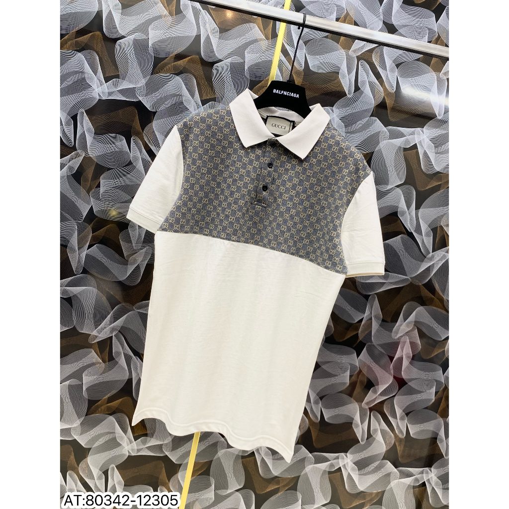 Áo polo GC nam thời thượng chất thoáng mát thấm hút mồ hôi hàng QC loại 1