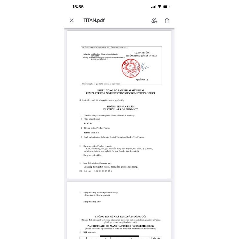 Titangel Nga - hàng chuẩn nhập Nga 100% chính hãng