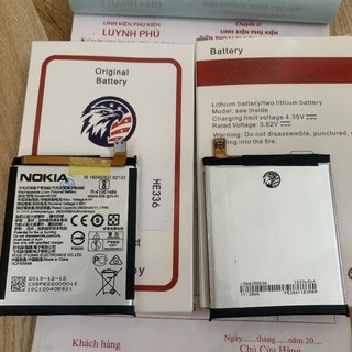 Pin nokia 5 nokia 3.1 he336 he321 he351 2900mah có bảo hành
