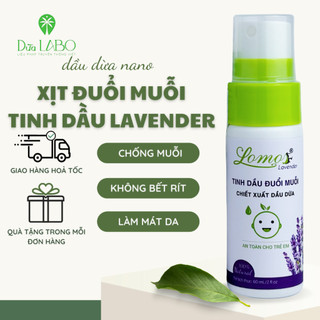 Tinh dầu xịt chống muỗi công nghệ dầu dừa nano hương lavender - dừa labo