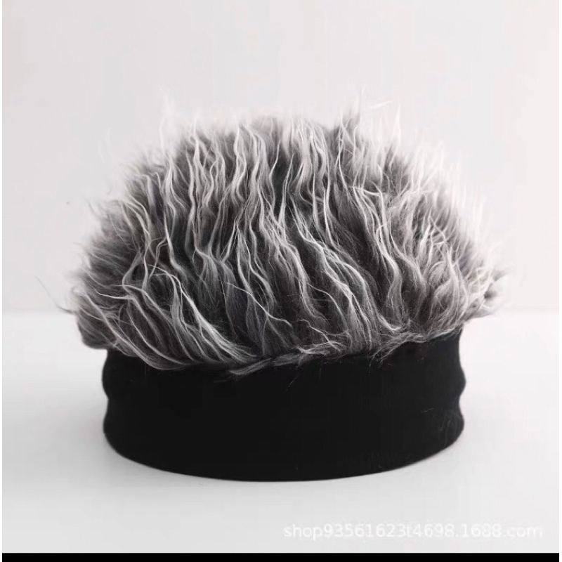 Mũ len tóc giả cho bé trai phong cách hip hop