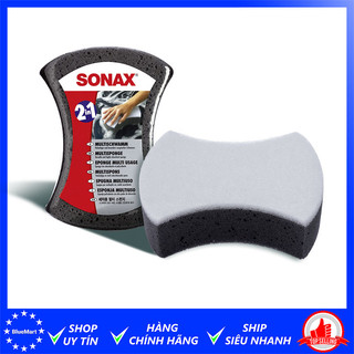 Miếng mút xốp rửa xe Sonax 2 trong 1 Multi sponge