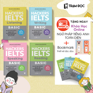 Sách - Combo 4 Cuốn: Bộ Hackers IELTS Basic